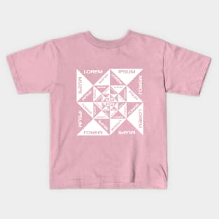 lorem ipsum puzzle Kids T-Shirt